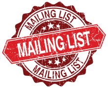 Mailing list stamp